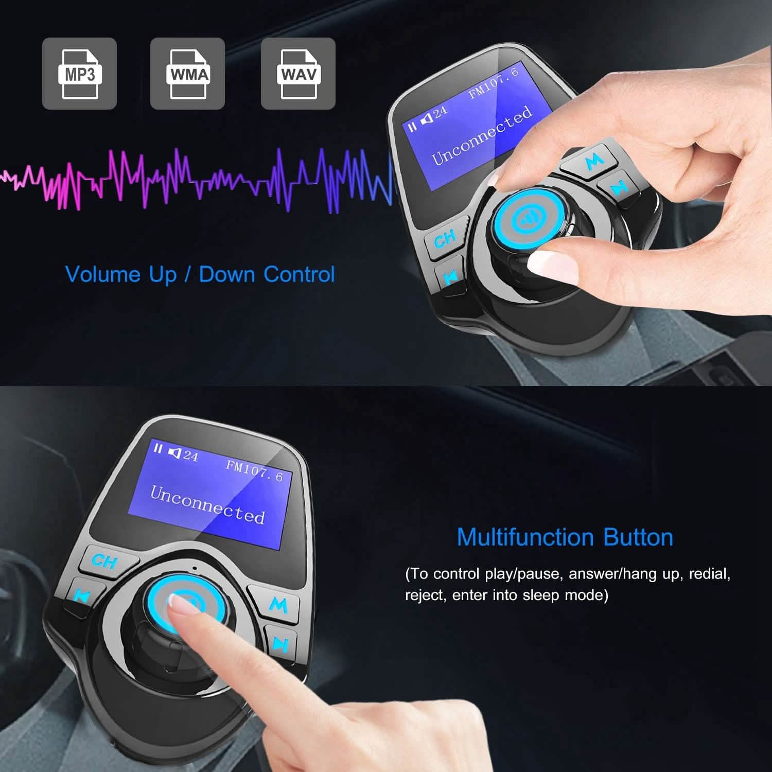 iMounTek Car Wireless FM Transmitter DailySale