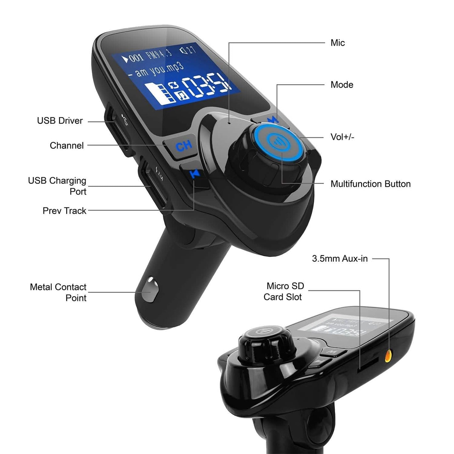 iMounTek Car Wireless FM Transmitter DailySale