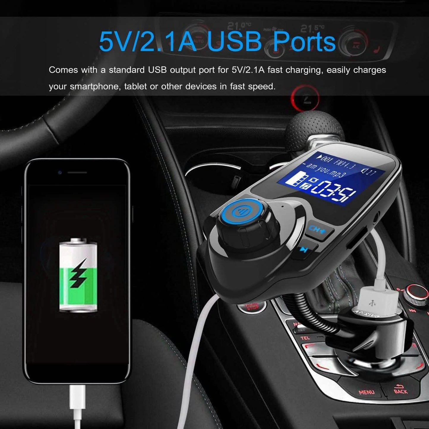 iMounTek Car Wireless FM Transmitter DailySale