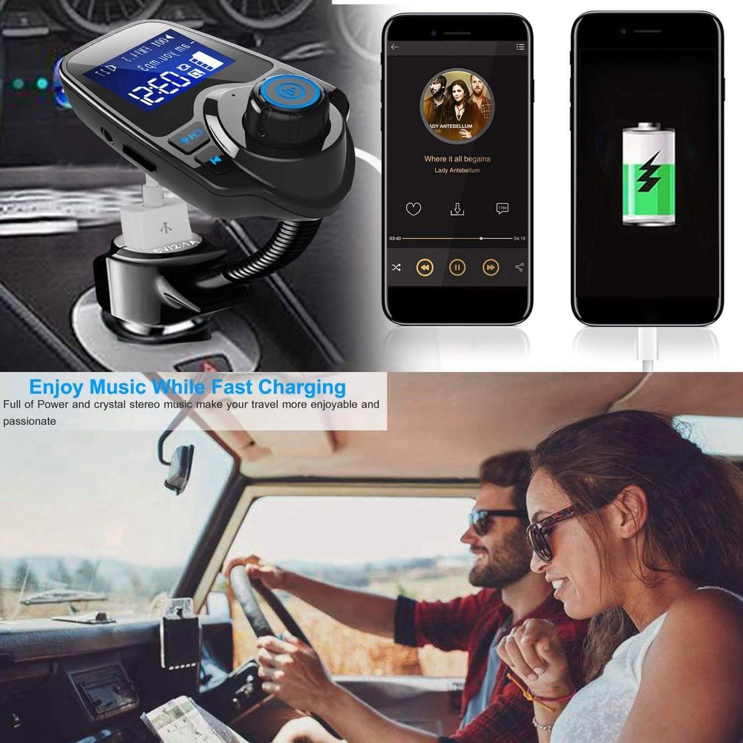 iMounTek Car Wireless FM Transmitter DailySale