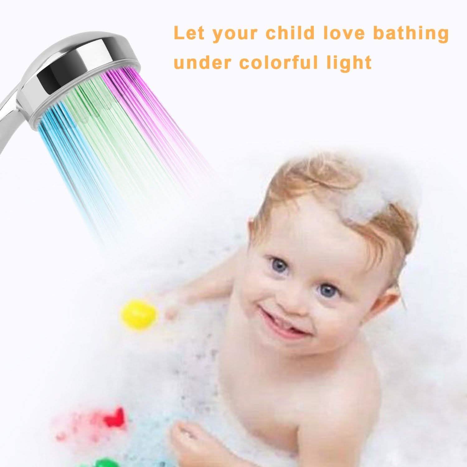 iMounTEK Color-Changing Hydropower LED Shower Head DailySale