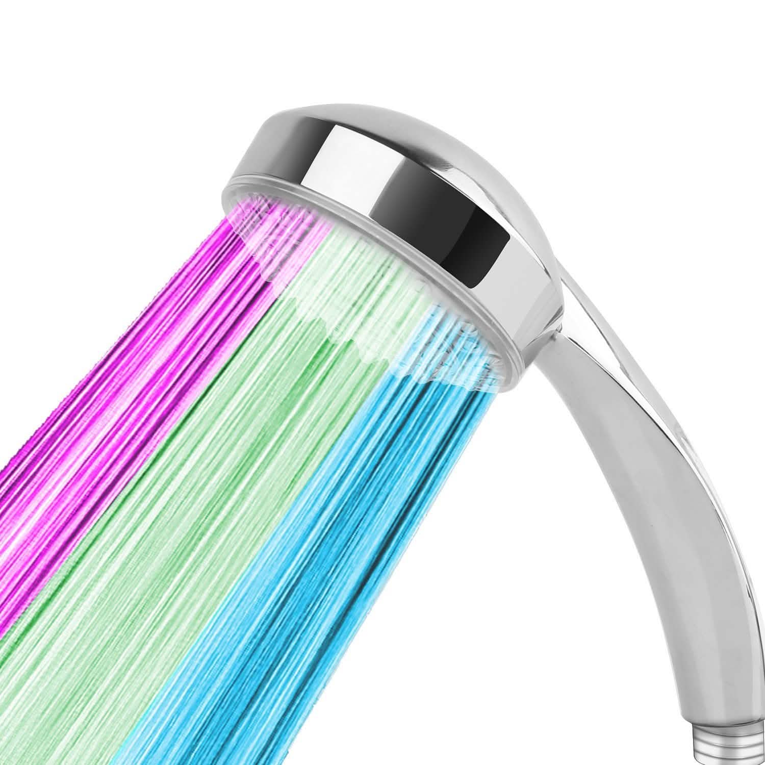 iMounTEK Color-Changing Hydropower LED Shower Head DailySale