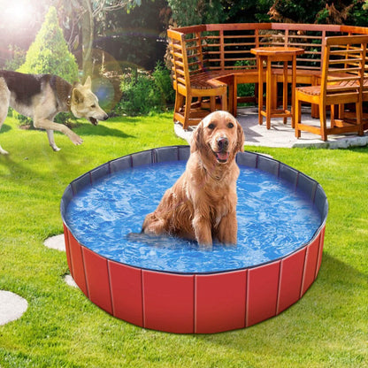iMounTEK Foldable Pet Swimming Pool DailySale
