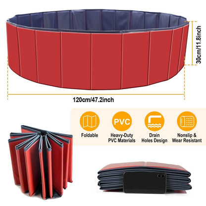iMounTEK Foldable Pet Swimming Pool DailySale