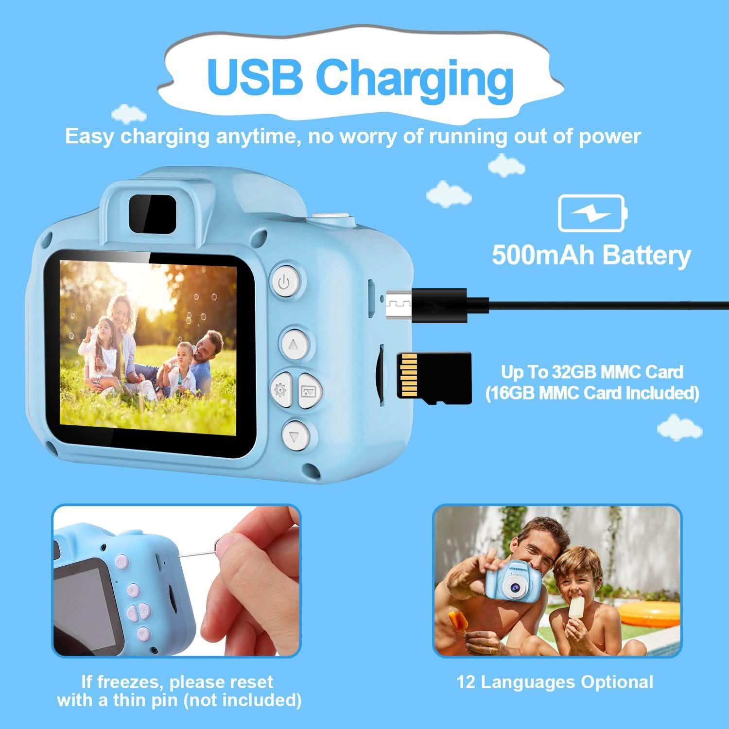 iMountek Kids Digital Camera DailySale