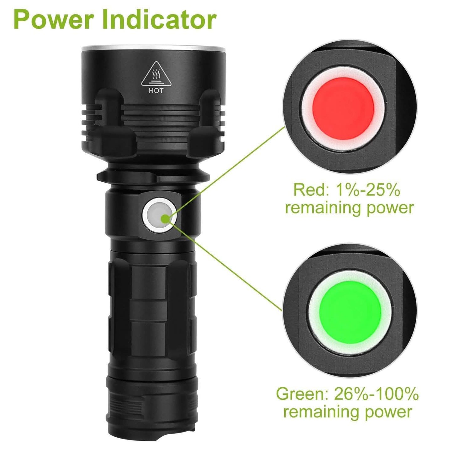 iMounTEK LED Flashlight with 3 Lighting Modes DailySale