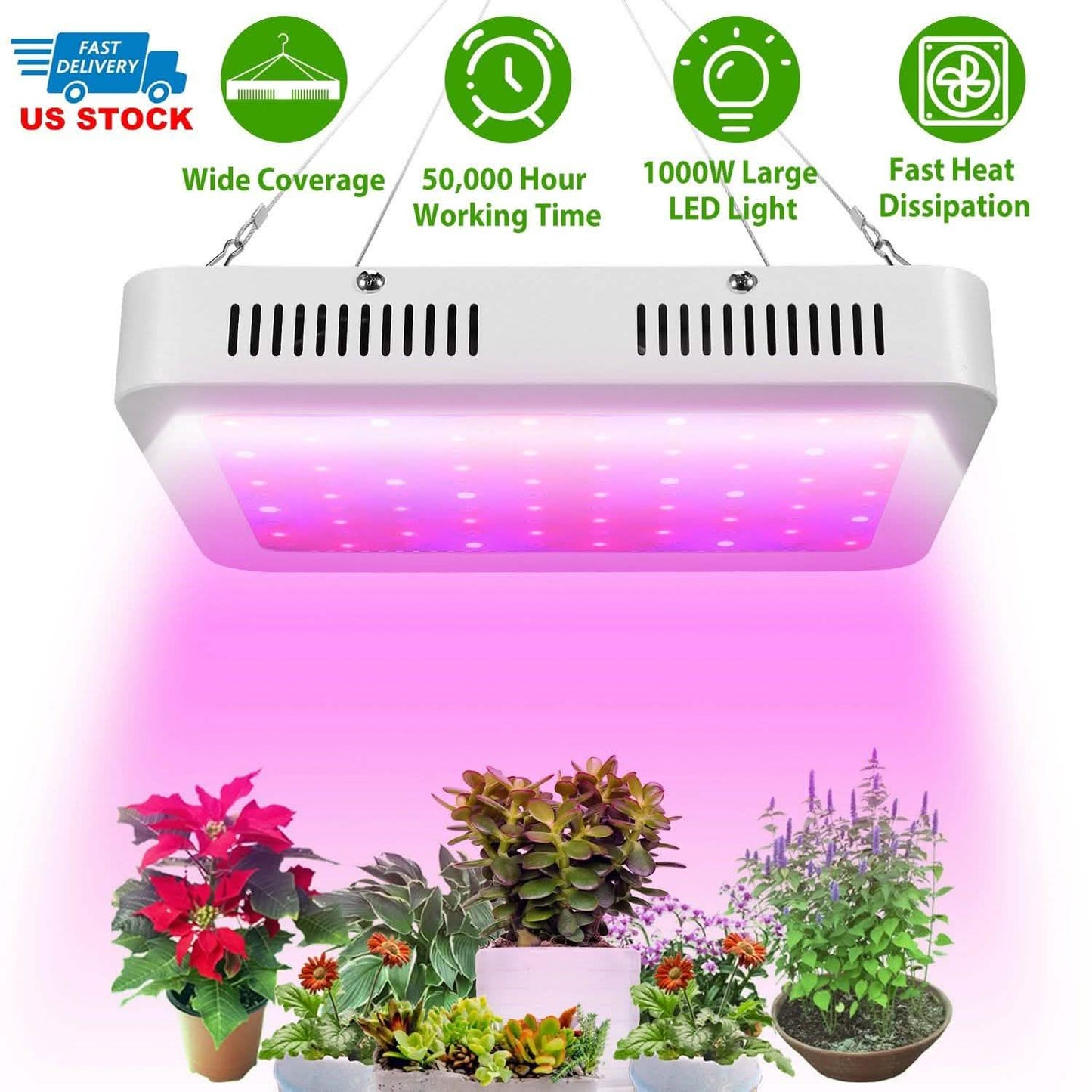 iMountek LED Plant Grow Lights 1000W DailySale