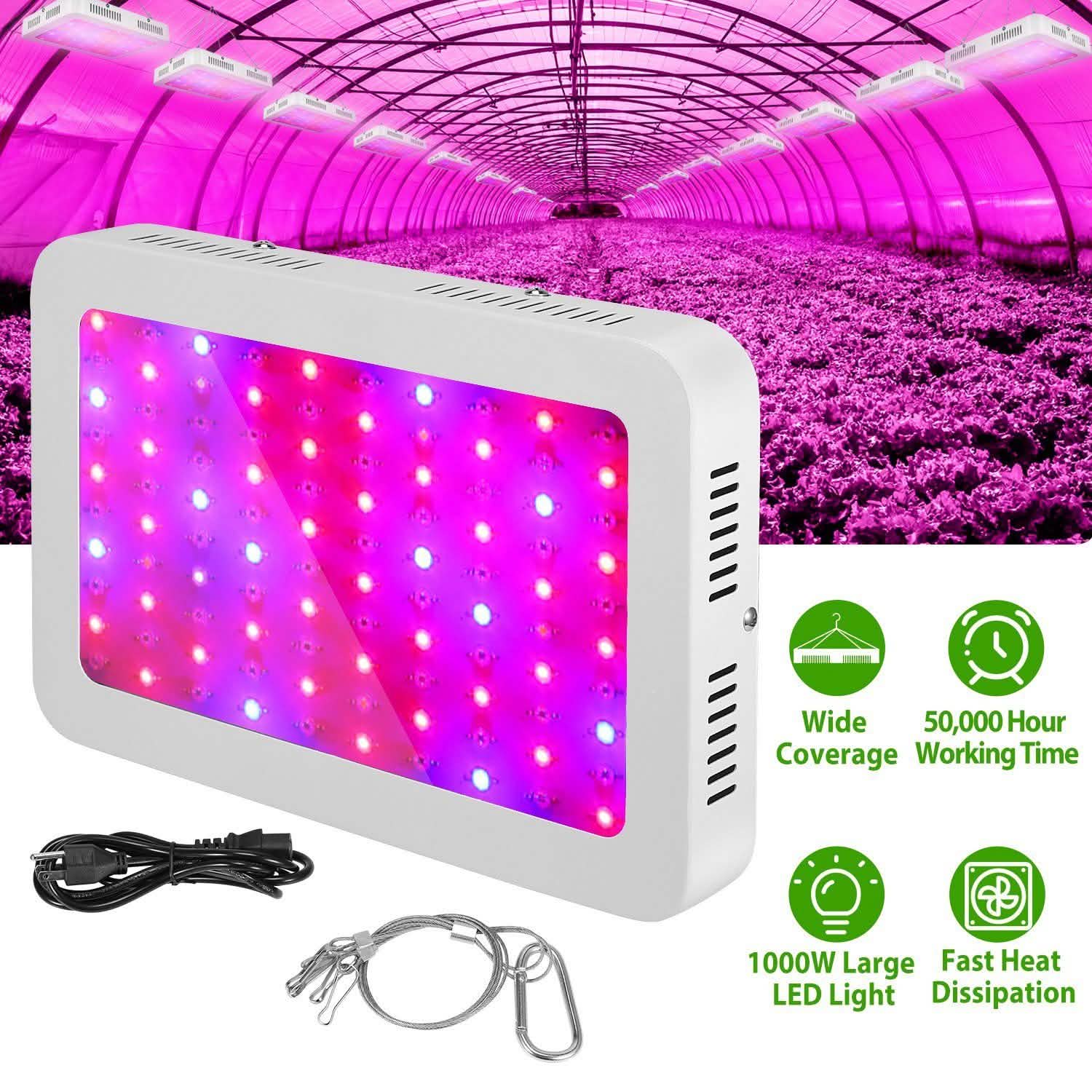 iMountek LED Plant Grow Lights 1000W DailySale