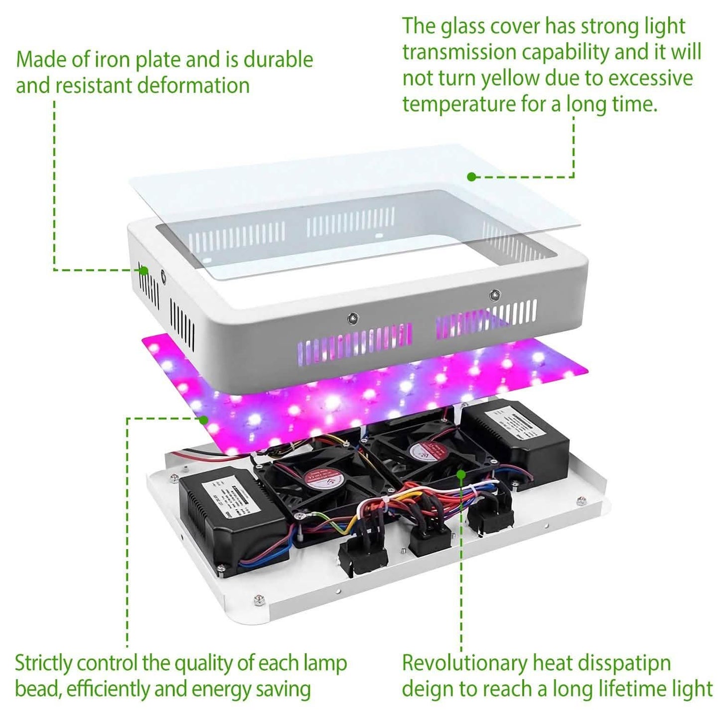 iMountek LED Plant Grow Lights 1000W DailySale