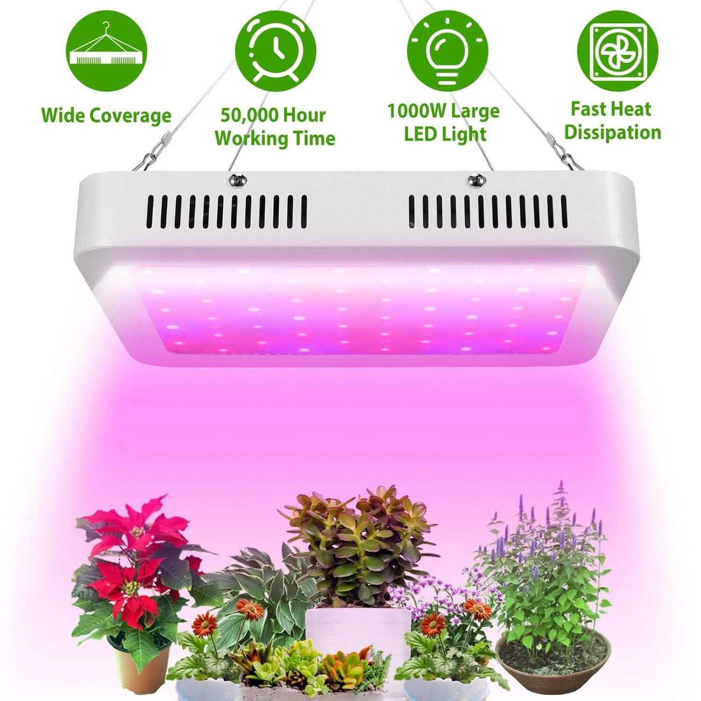 iMountek LED Plant Grow Lights 1000W DailySale