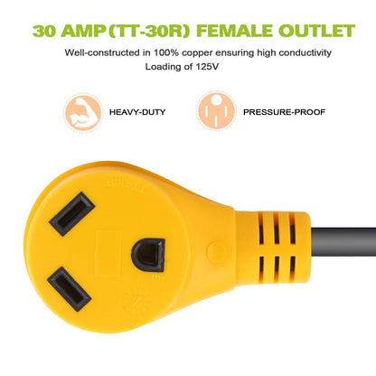 iMounTEK RV Electrical Dogbone Converter DailySale