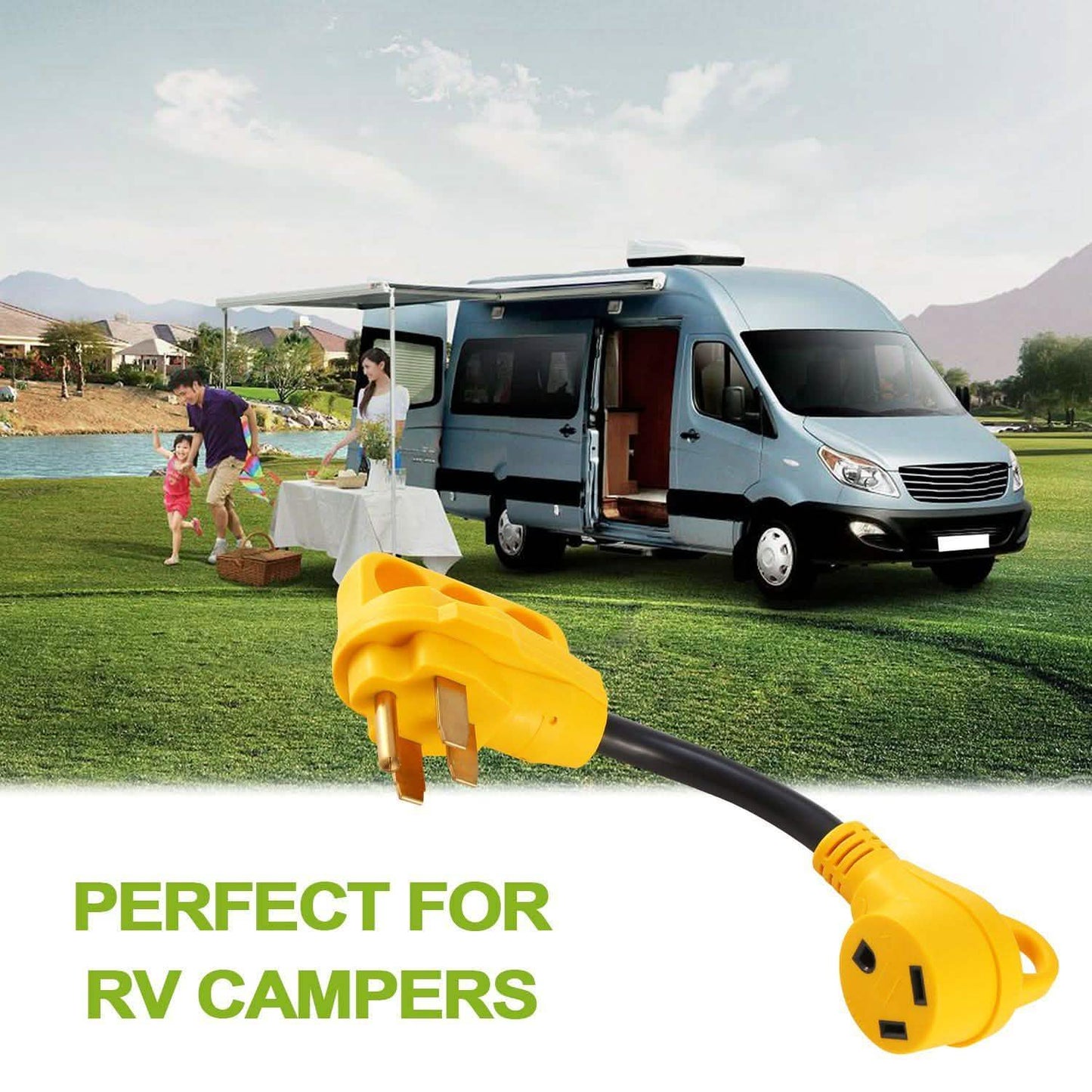 iMounTEK RV Electrical Dogbone Converter DailySale