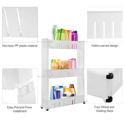 iMounTEK Slim Storage Cart DailySale