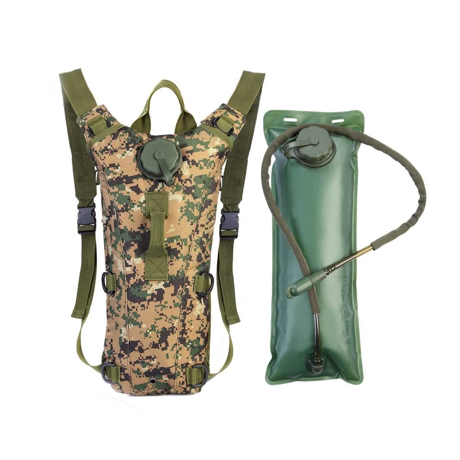 iMountek Tactical Hydration Pack 3L Water Bladder DailySale