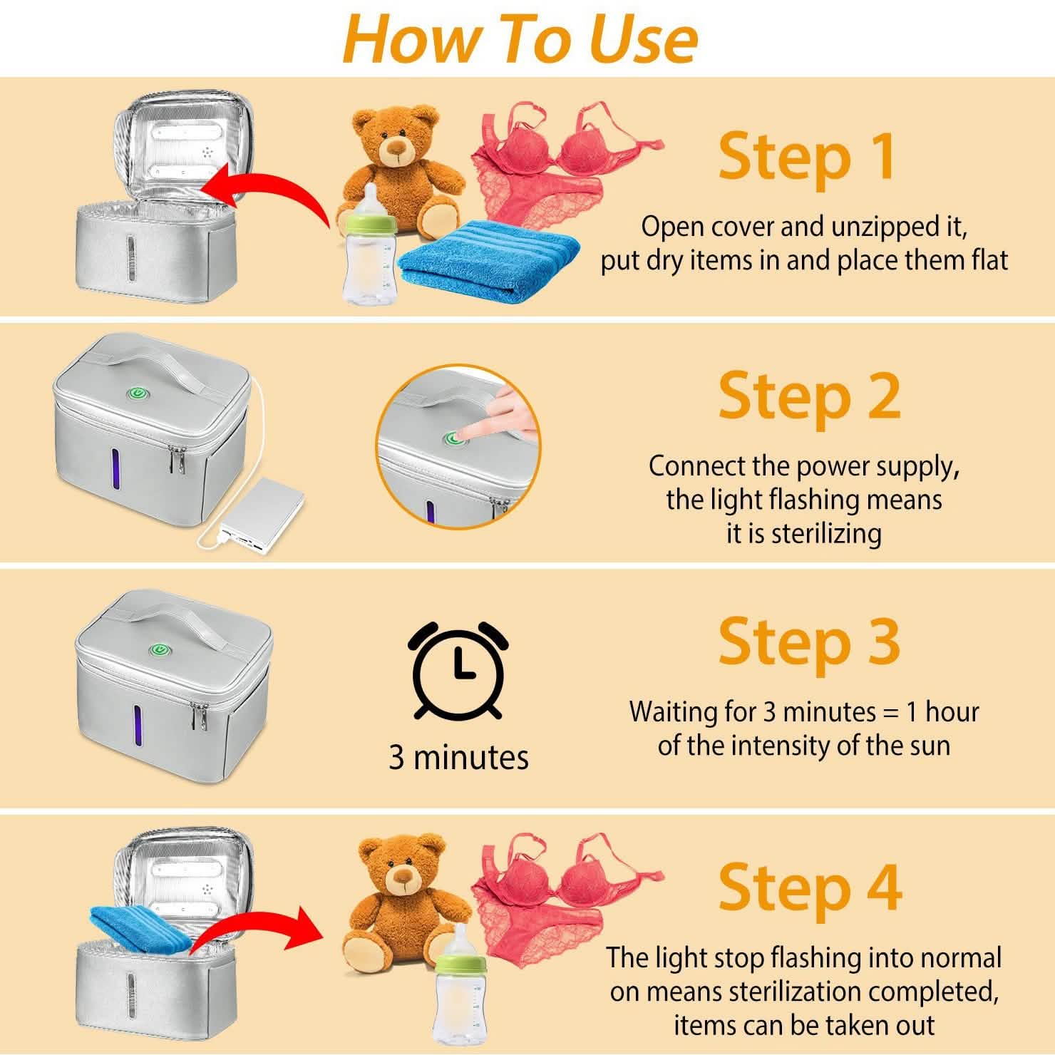 iMounTek UV Disinfection Bag DailySale