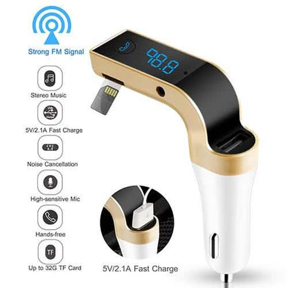 iMounTEK Wireless Bluetooth FM Transmitter LCD Car Kit DailySale