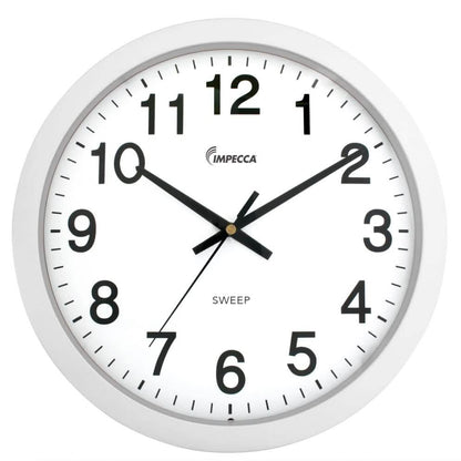 Impecca 10" Wall Clock, Silent Mov. DailySale