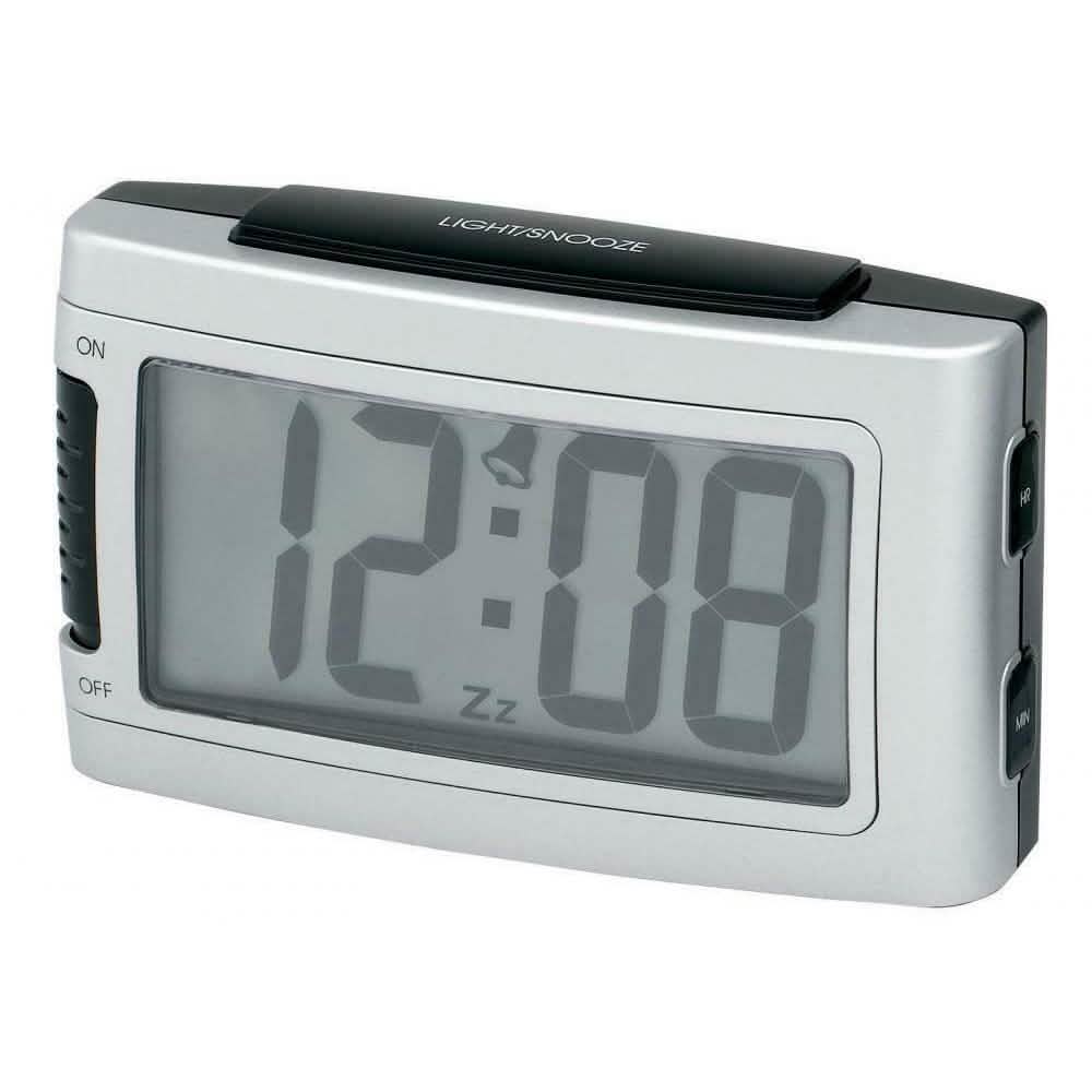 Impecca Battery Alarm Clock with Snooze DailySale
