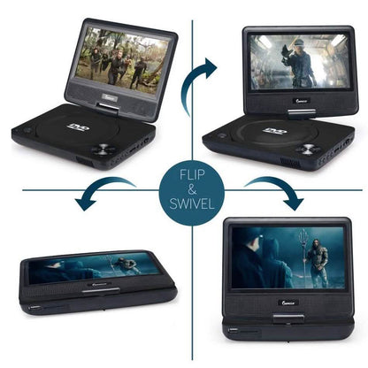 Impecca Portable DVD Player Swivel Screen DailySale