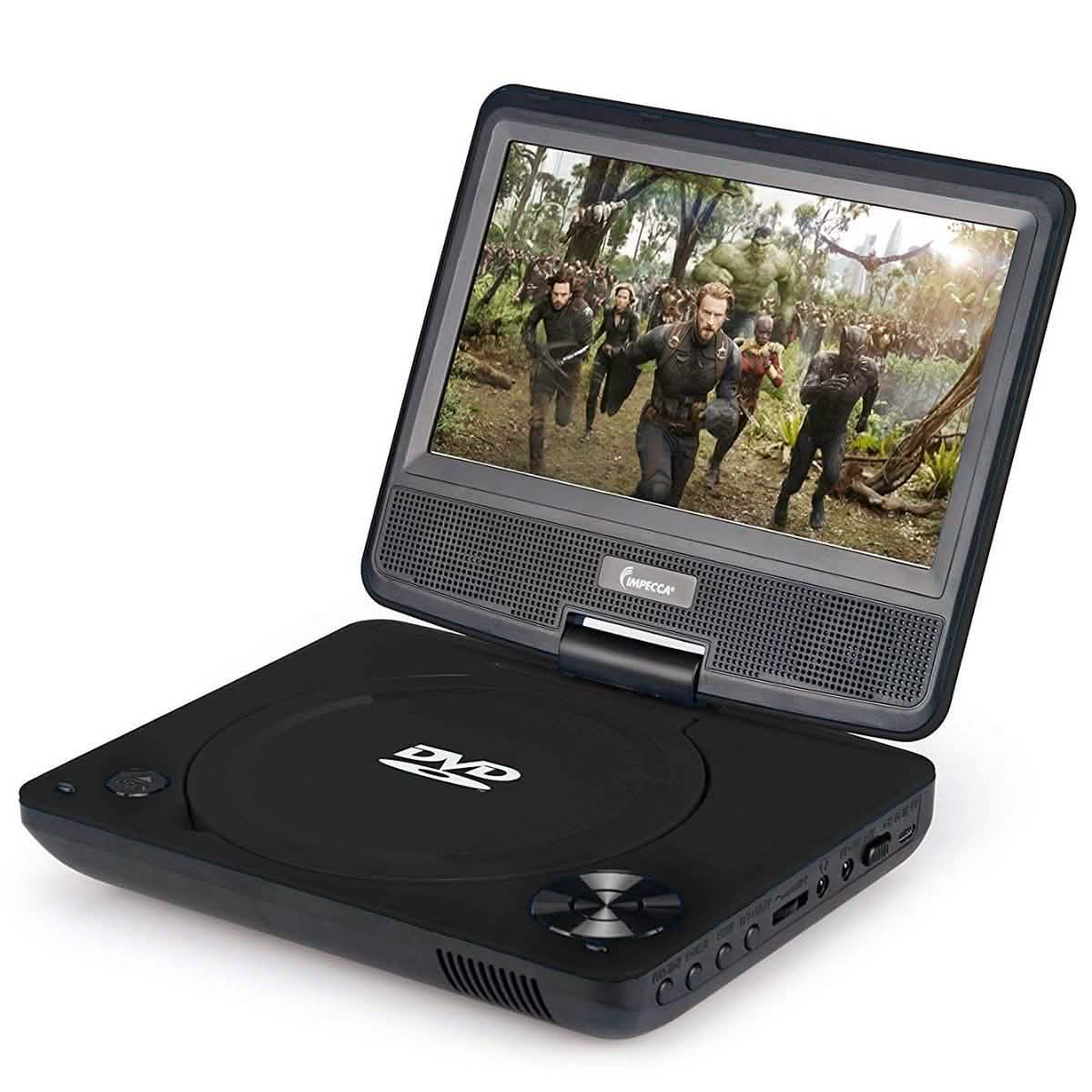 Impecca Portable DVD Player Swivel Screen DailySale