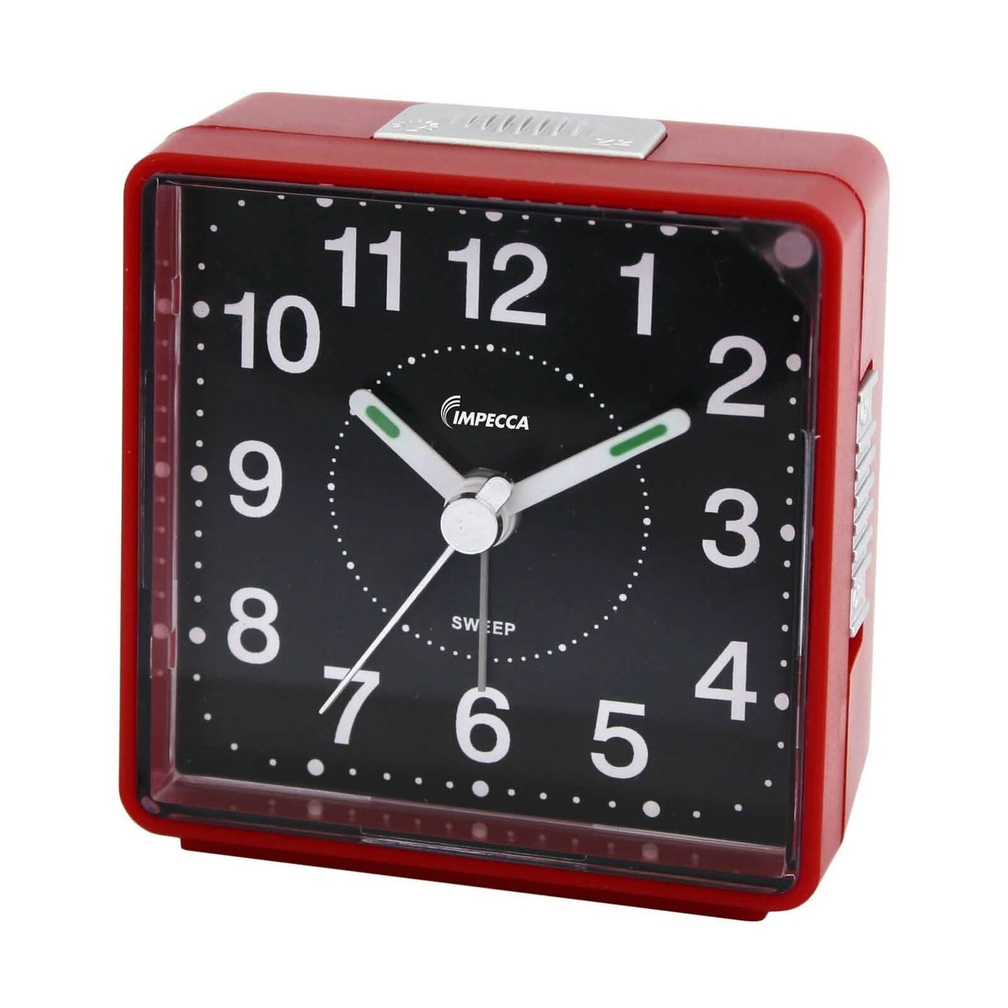 IMPECCA Travel Alarm Clock, Sweep Movement DailySale