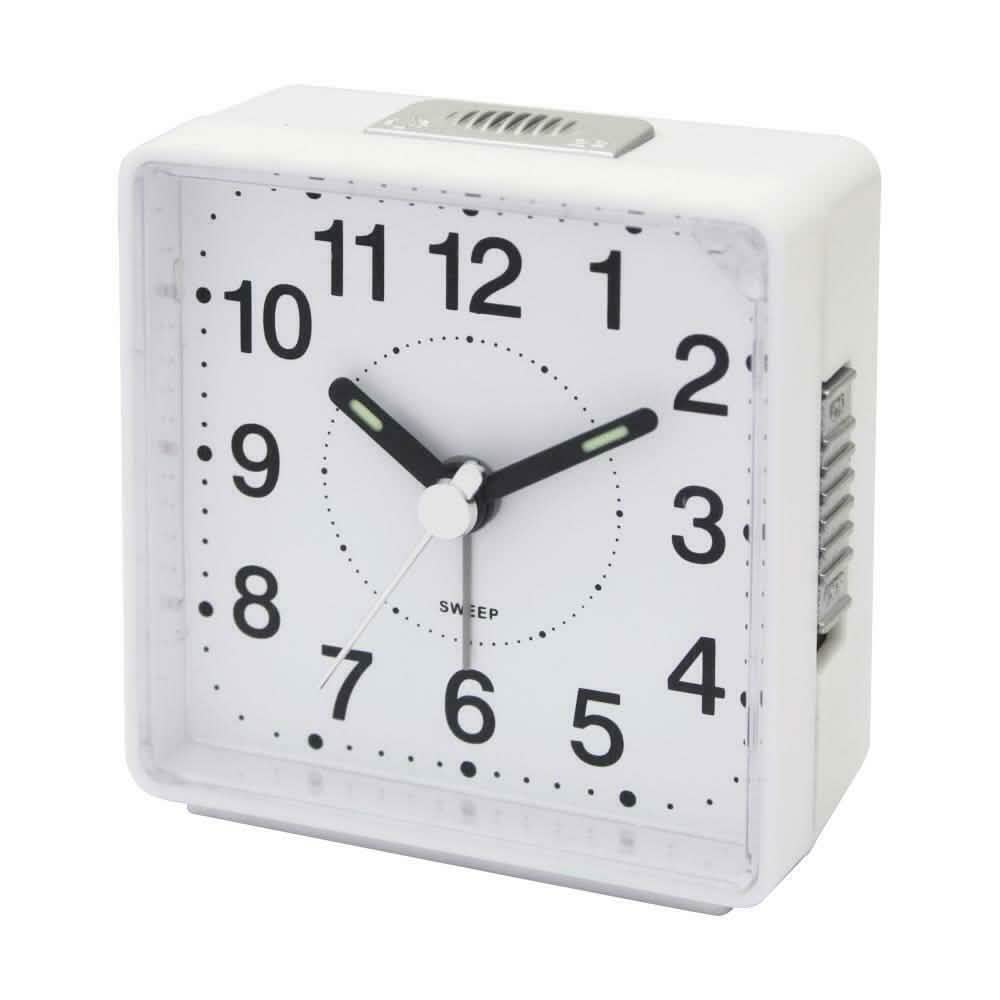 IMPECCA Travel Alarm Clock, Sweep Movement DailySale