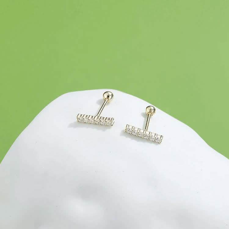 INALIS Cubic Zirconia Square Shape 925 Sterling Silver Earrings DailySale