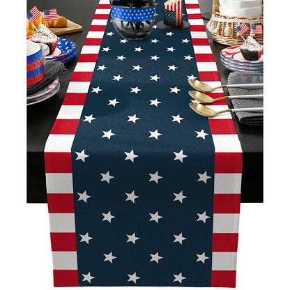 Independence Day 4th of July Table Runner Dresser Scarves DailySale