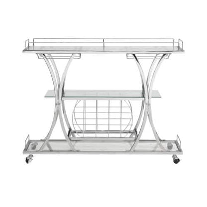 Industrial Bar Cart Kitchen Bar Service Cart DailySale