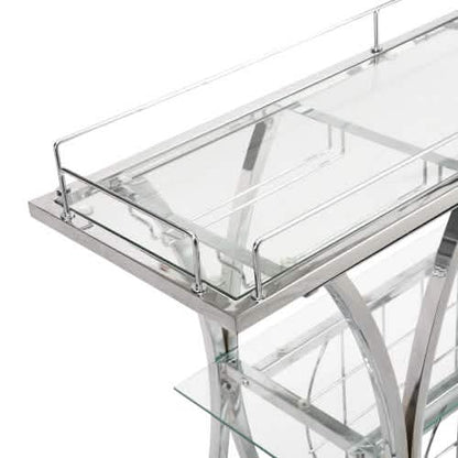 Industrial Bar Cart Kitchen Bar Service Cart DailySale