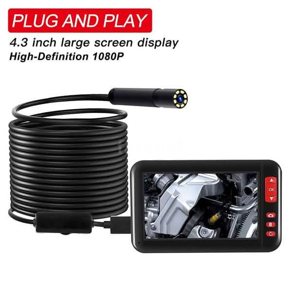 Industrial Endoscope Borescope Inspection Camera Built-in DailySale