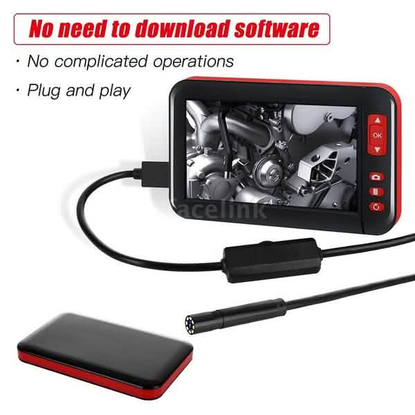 Industrial Endoscope Borescope Inspection Camera Built-in DailySale