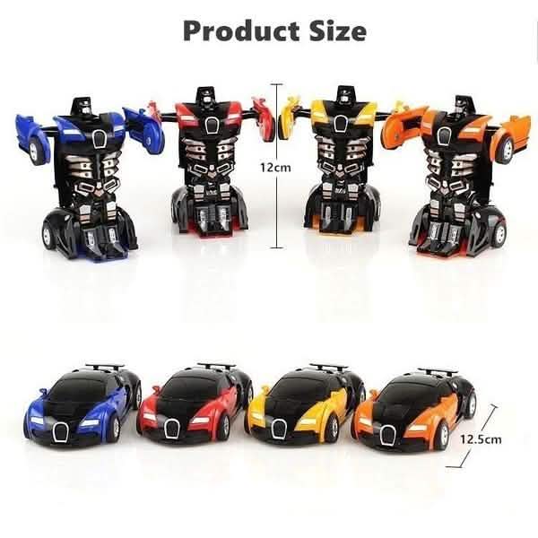 Inertial Impact Deformation Robot Toy DailySale