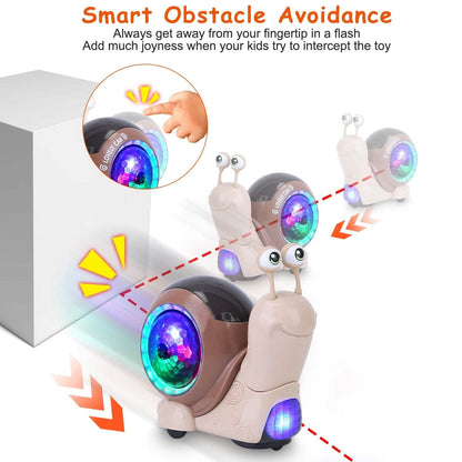 Infant Interaction Toy Automatic Obstacle Avoidance with Music DailySale