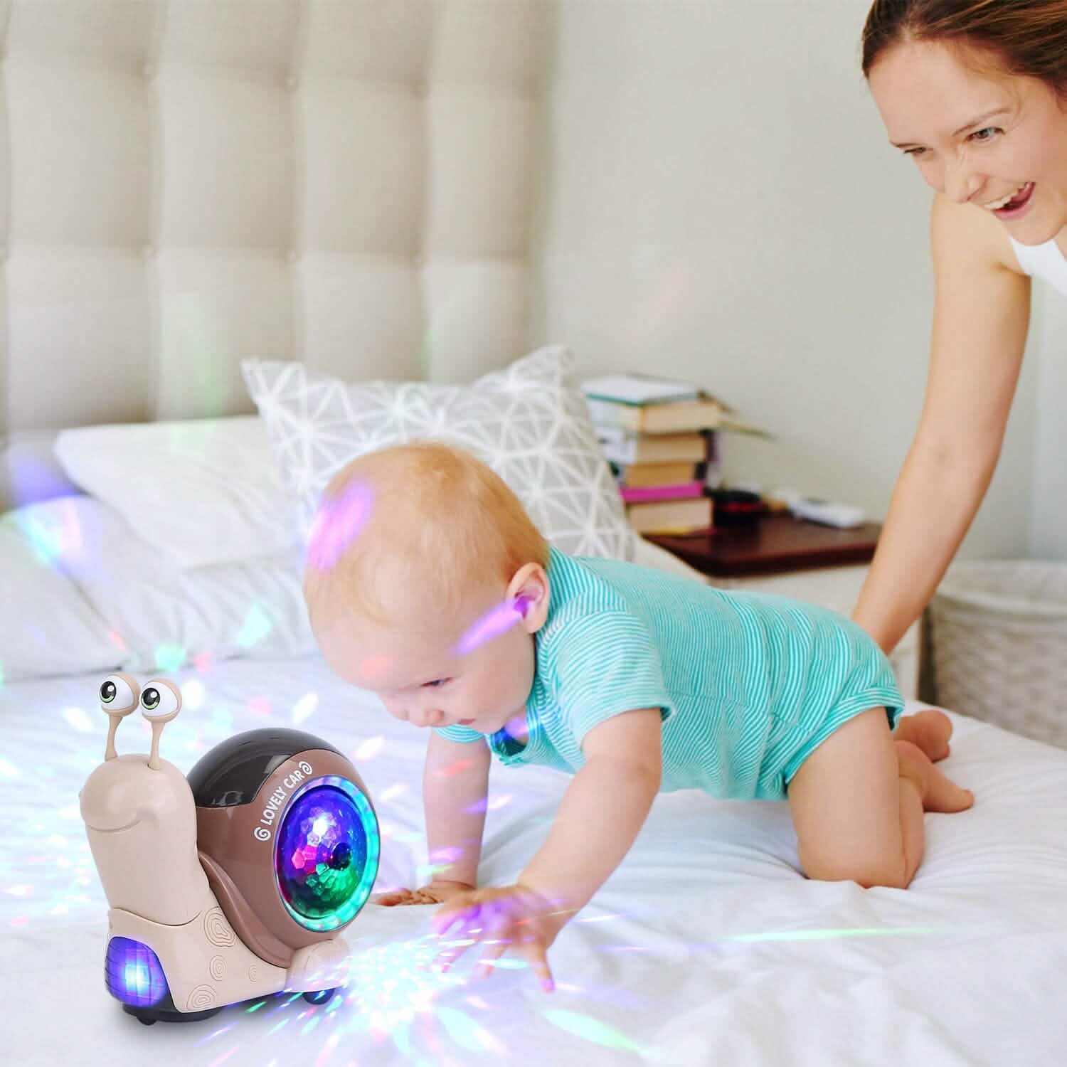 Infant Interaction Toy Automatic Obstacle Avoidance with Music DailySale