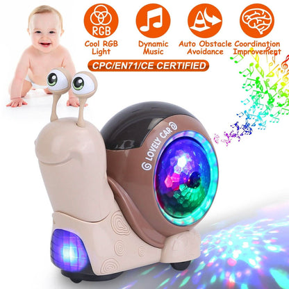 Infant Interaction Toy Automatic Obstacle Avoidance with Music DailySale