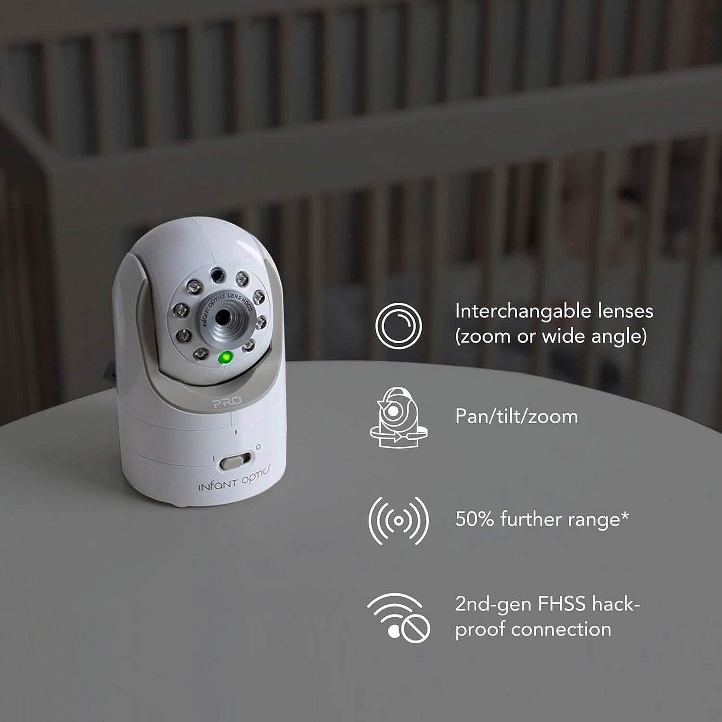 Infant Optics DXR-8 PRO Baby Monitor With 5" Screen HD 720p (Refurbished) DailySale