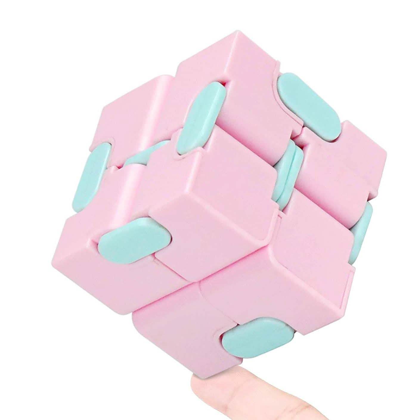 Infinity Cube Fidget Toy Stress Relieving Fidgeting Game DailySale