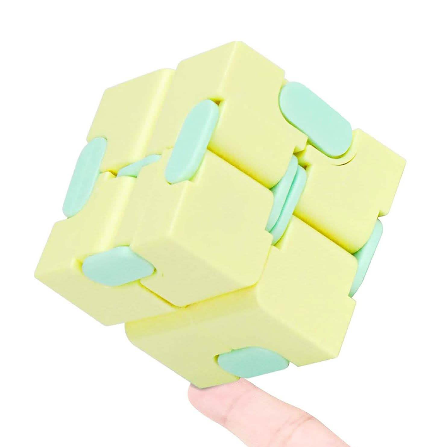 Infinity Cube Fidget Toy Stress Relieving Fidgeting Game DailySale
