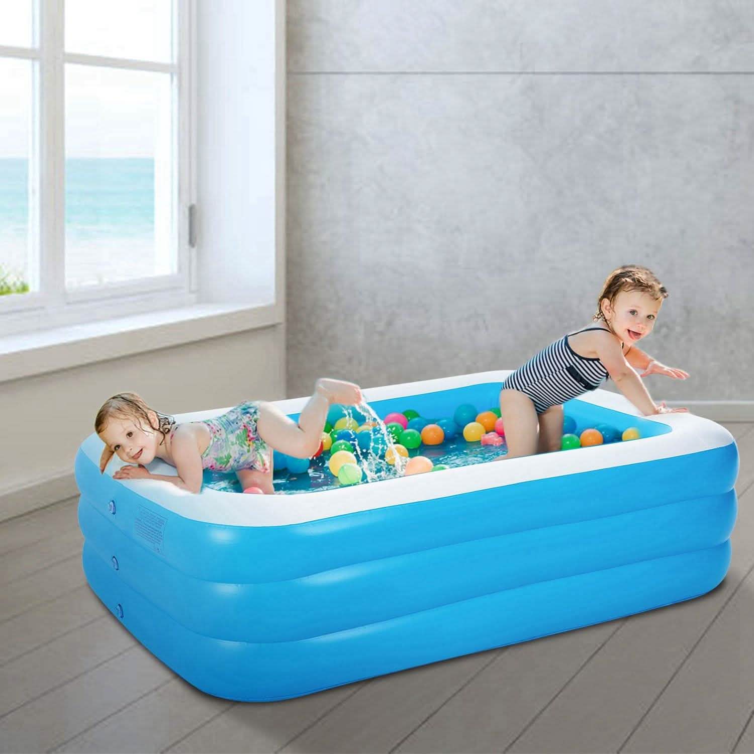 Inflatable Family Swimming Pool DailySale