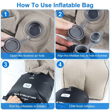 Inflatable Foot Rest with Air Bag DailySale