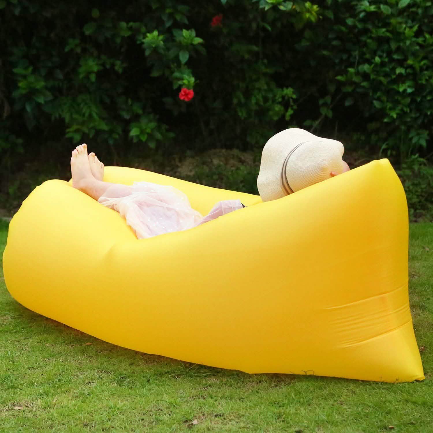 Inflatable Lounger Air Sofa Lazy Bed Sofa DailySale