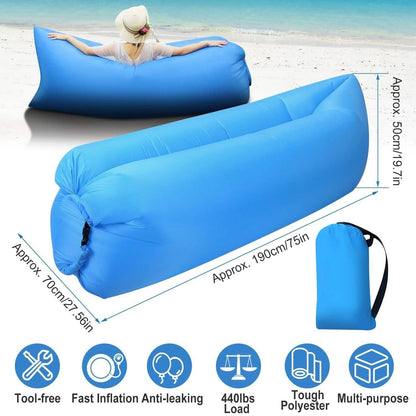 Inflatable Lounger Air Sofa Lazy Bed Sofa DailySale