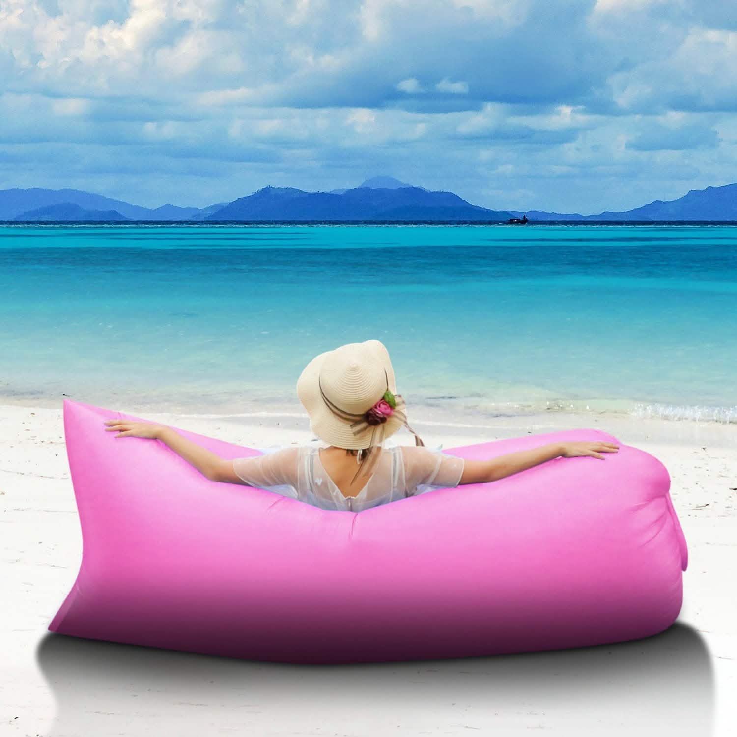 Inflatable Lounger Air Sofa Lazy Bed Sofa DailySale