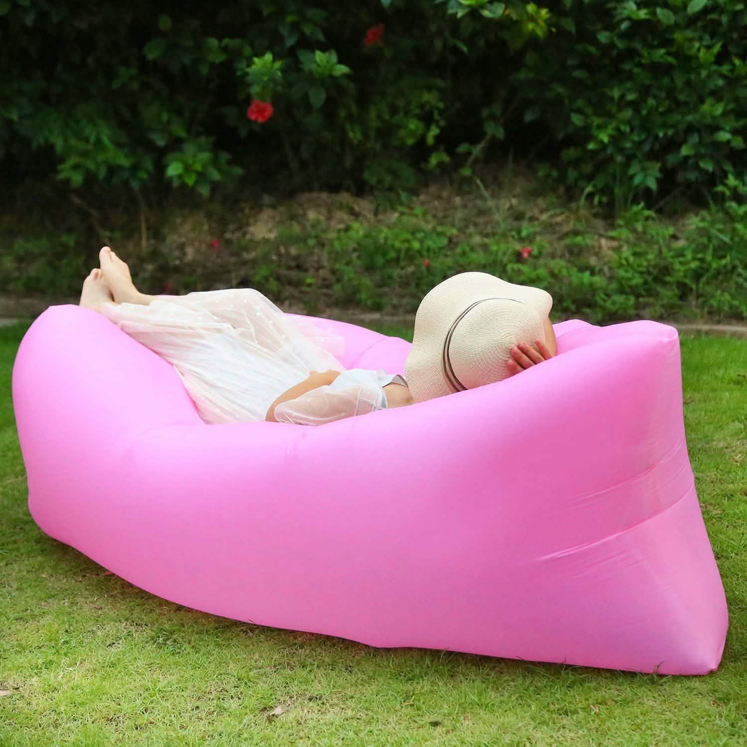 Inflatable Lounger Air Sofa Lazy Bed Sofa DailySale