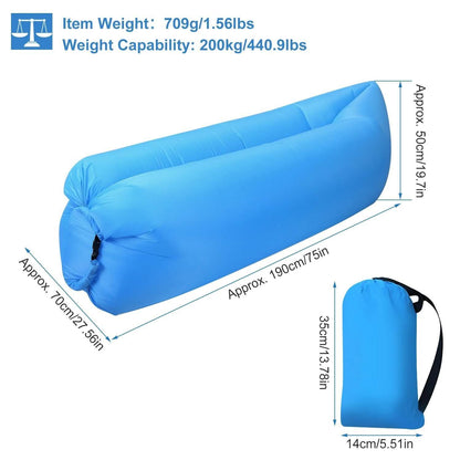 Inflatable Lounger Air Sofa Lazy Bed Sofa DailySale