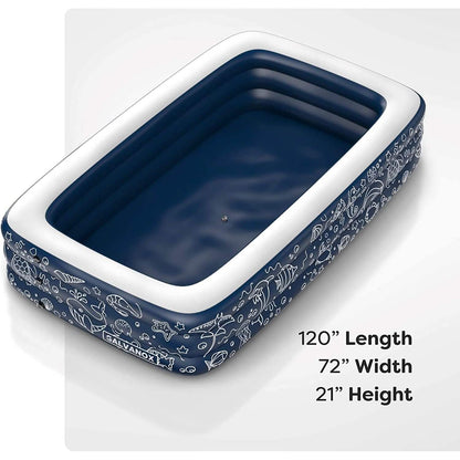 Inflatable Pool XL Above Ground Swimming Pool DailySale