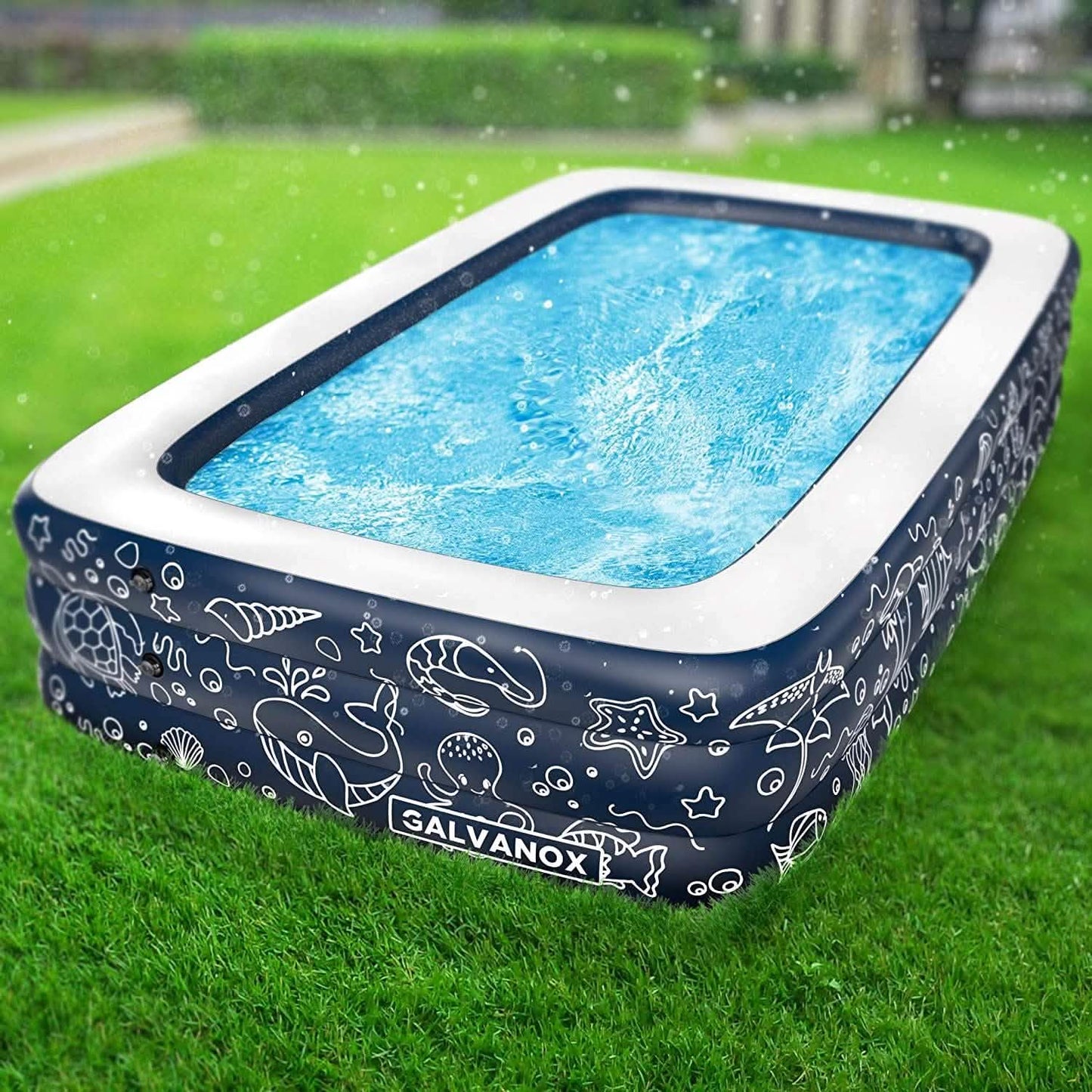 Inflatable Pool XL Above Ground Swimming Pool DailySale