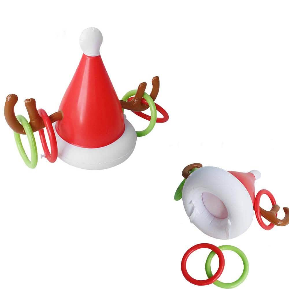 Inflatable Reindeer Hat Ring Toss Game DailySale