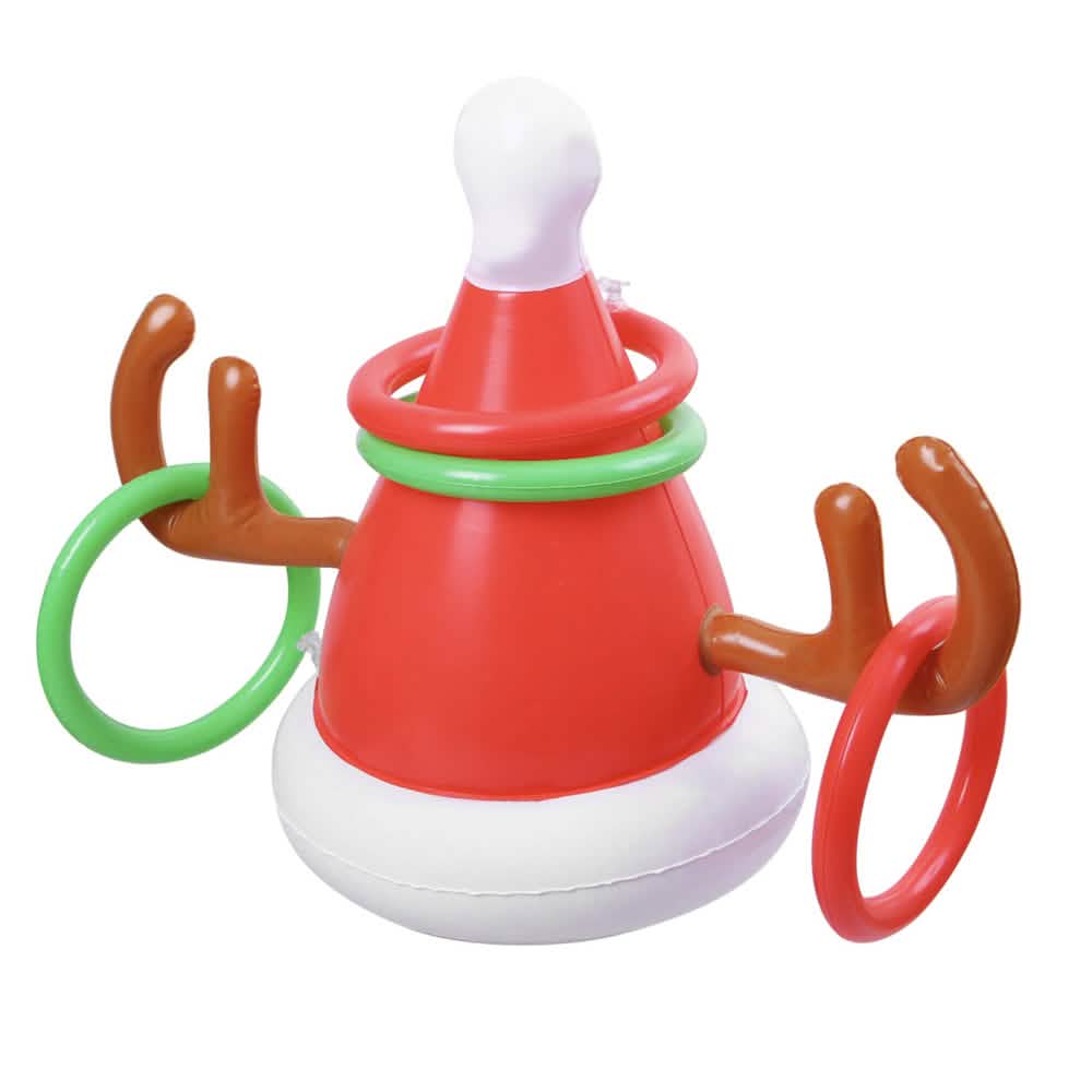 Inflatable Reindeer Hat Ring Toss Game DailySale